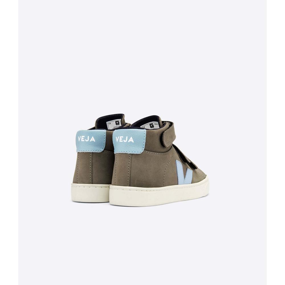 Veja ESPLAR MID NUBUCK Hoog Kinderen Grijs | BE 695ZUT